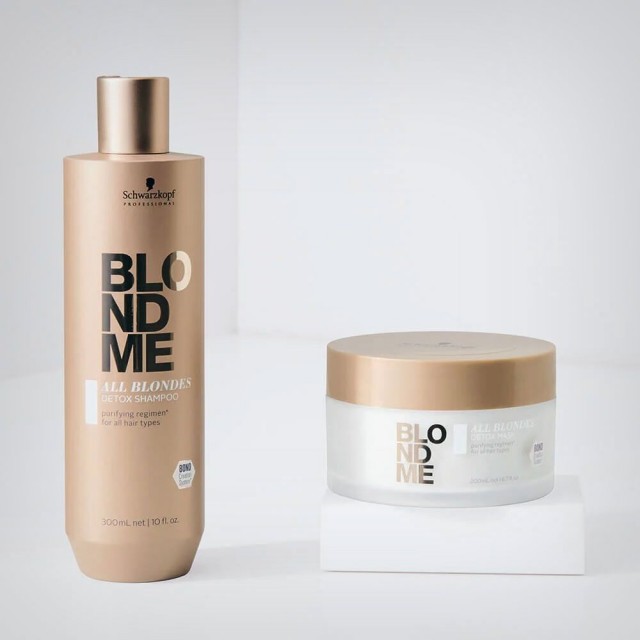 Schwarzkopf Professional BLONDME All Blondes Detox maska 200ml - Nega farbane kose