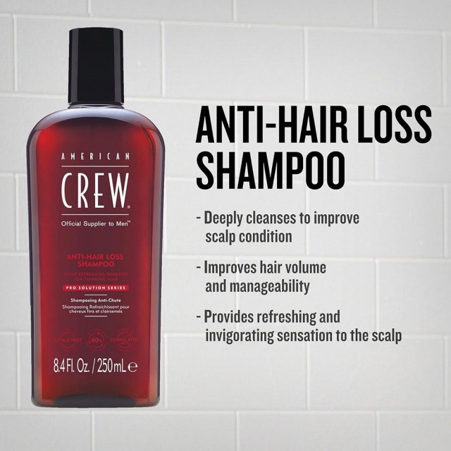 American Crew anti-hairloss šampon 250ml - Šampon za rast kose