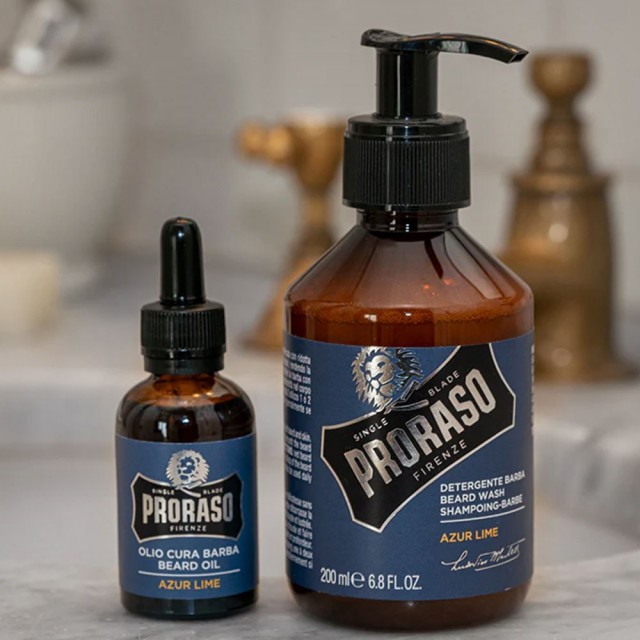 Proraso Azur Lime šampon za bradu 200ml (Uskršnja akcija) - www.prodajakozmetike.com Proraso Azur Lime šampon za bradu 200ml - Uskršnja akcija