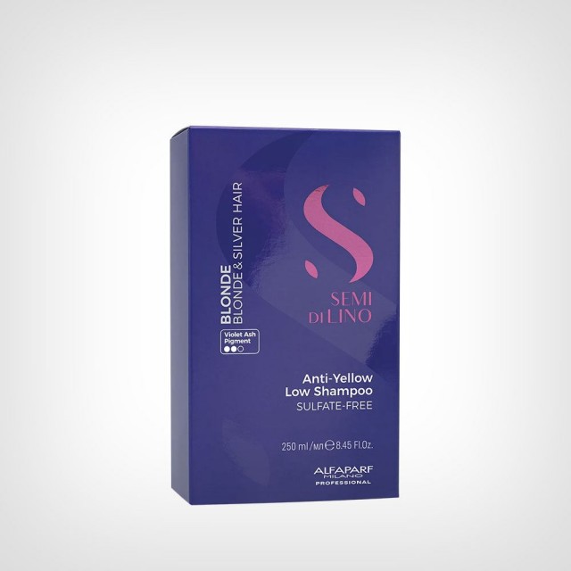 Alfaparf Semi Di Lino Blonde Anti-Yellow šampon 250ml - Black Friday akcija