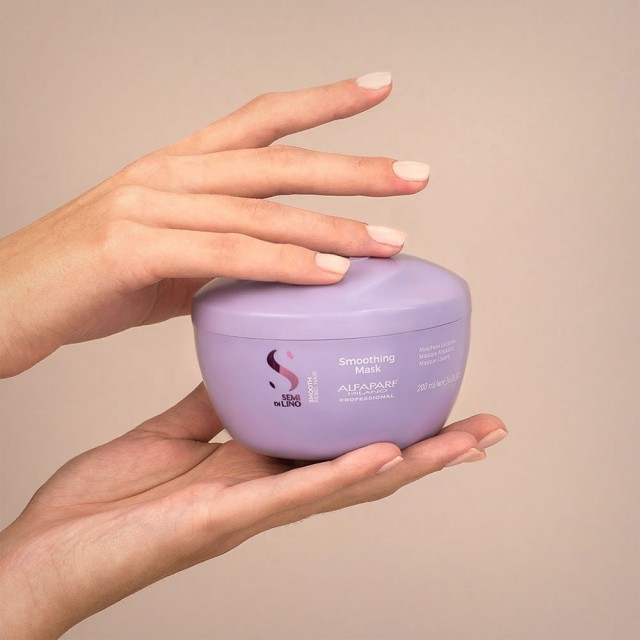 Alfaparf Semi Di Lino Smoothing maska 200ml - Black Friday akcija