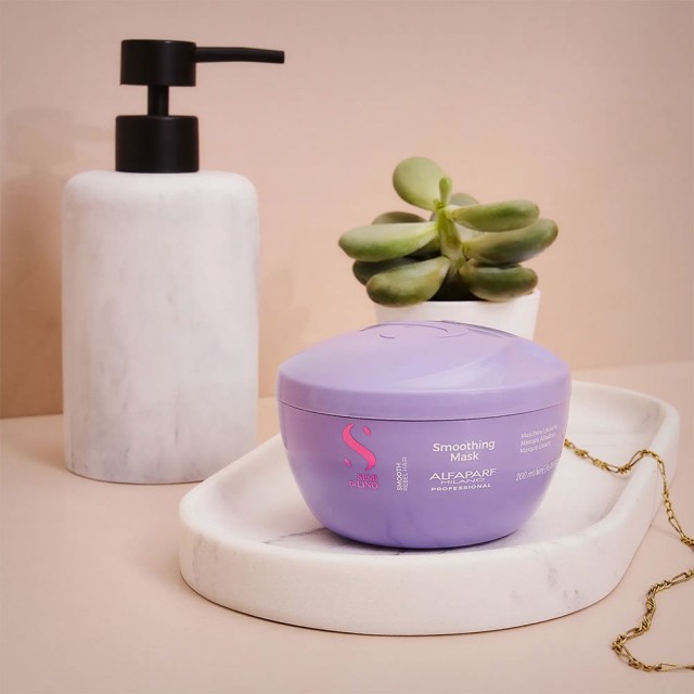 Alfaparf Semi Di Lino Smoothing maska 200ml - Black Friday akcija