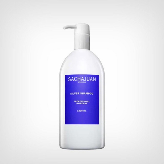 Sachajuan Silver Shampoo – Srebrni šampon za neutralisanje žutih/zlatnih tonova - Nega farbane kose