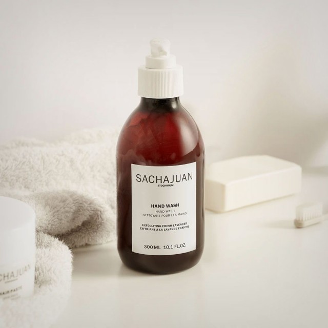 Sachajuan Exfoliating Hand Wash Fresh Lavender – tečni sapun za ruke - Nega ruku