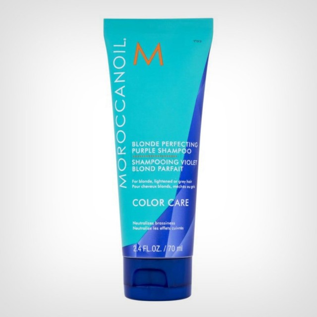 Moroccanoil Blonde Perfecting ljubičasti šampon 70ml