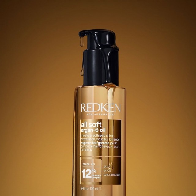 Redken All Soft Argan-6 ulje 100ml (Black Friday akcija) - www.prodajakozmetike.com Redken All Soft Argan-6 ulje 100ml - Black Friday akcija