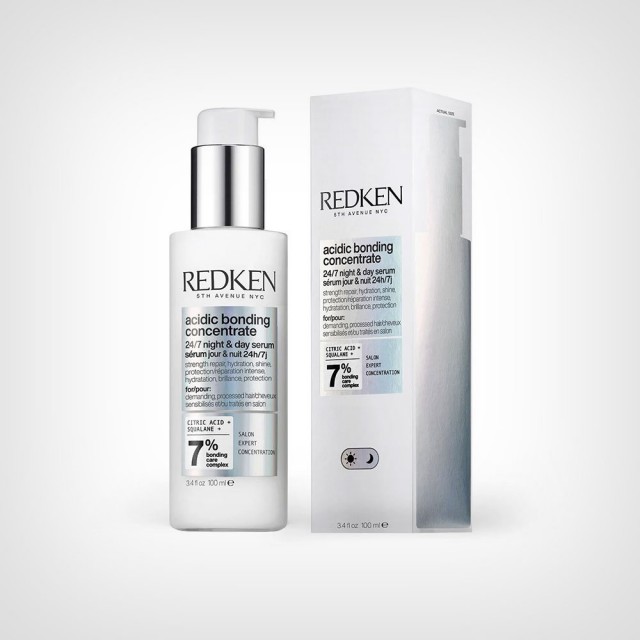 Redken Acidic Bonding Concentrate 24/7 Night & Day Serum 100ml - Oštećena kosa