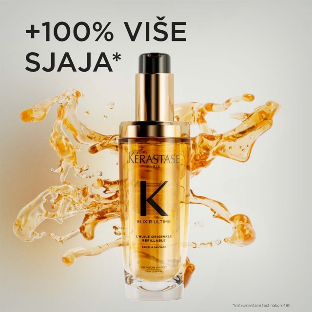 Kérastase Elixir Ultime - ulje za sve tipove kose 75ml (Dostava-kat) - www.prodajakozmetike.com Kérastase Elixir Ultime - ulje za sve tipove kose 75ml - Dostava-kat