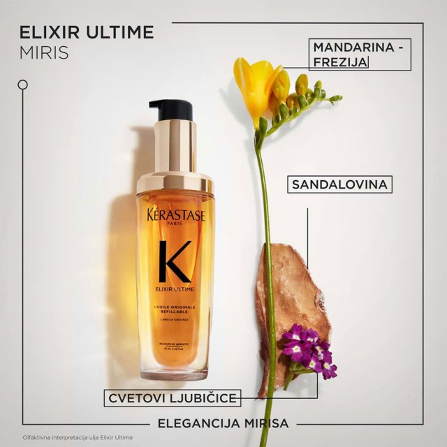Kérastase Elixir Ultime - ulje za sve tipove kose 75ml (Dostava-kat) - www.prodajakozmetike.com Kérastase Elixir Ultime - ulje za sve tipove kose 75ml - Dostava-kat