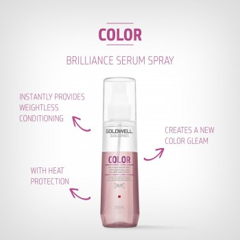 Goldwell Dualsenses Color Brilliance Serum Spray - serum za tanku i normalnu kosu 150ml
