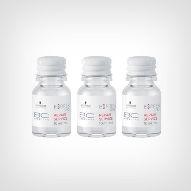 Schwarzkopf Bonacure Power Shot Smooth Concentrate – 12x10 Ml Glättungskur Für Krauses Haar
