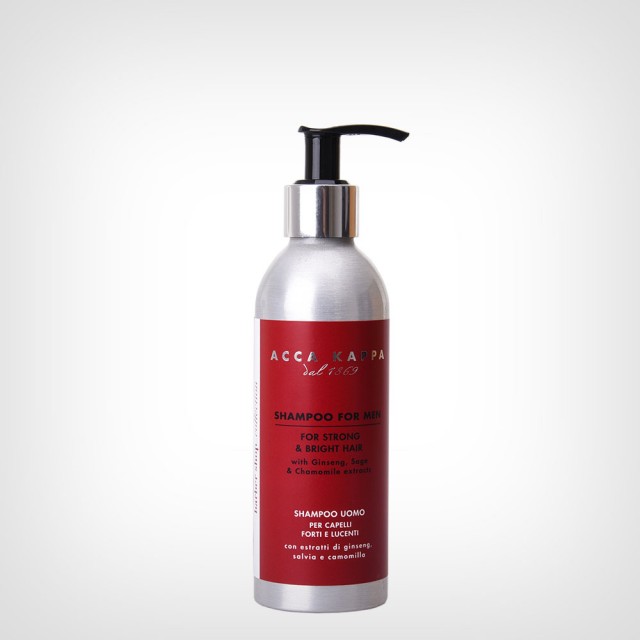 Acca Kappa Barber Shop Shampoo For Men 200ml – Šampon za kosu za muškarce - Proizvodi za bradu i brkove