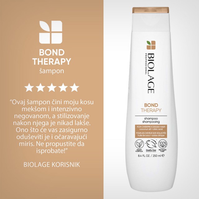 Biolage Bond Therapy šampon 250ml - Nega farbane kose