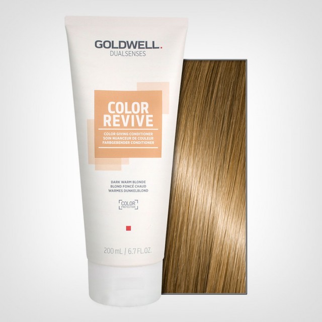 Goldwell Dualsenses Color Revive Dark Warm Blonde kondicioner 200ml (Nega farbane kose) - www.prodajakozmetike.com Goldwell Dualsenses Color Revive Dark Warm Blonde kondicioner 200ml - Nega farbane kose