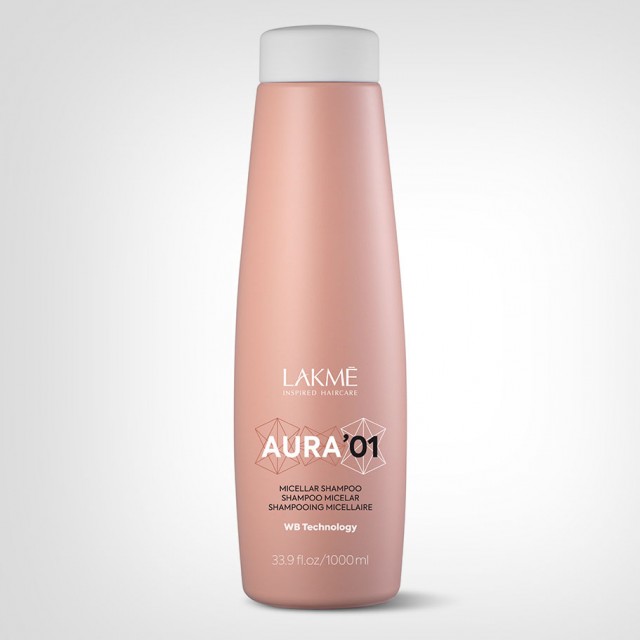 Lakmé AURA 01 Micelarni šampon 1000ml - Kovrdžava kosa