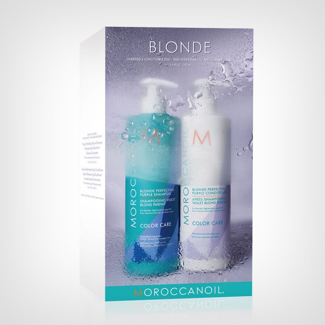 Moroccanoil Duo set Purple Shampooo & Conditioner (2x500ml) - Uskršnja akcija