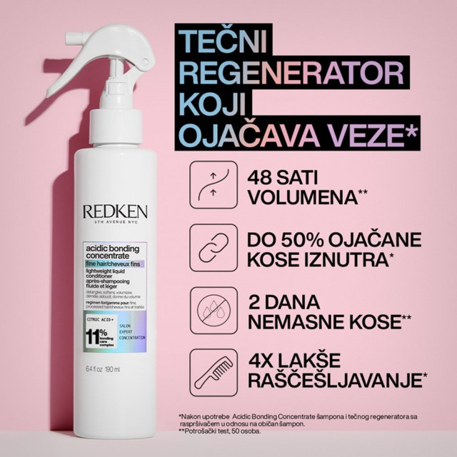 Redken Acidic Bonding Concentrate regenerator u spreju 190ml - Black Friday akcija