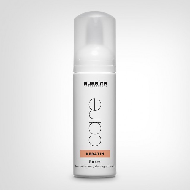 Subrina Professional Care Keratin Foam 150ml (Nega farbane kose) - www.prodajakozmetike.com Subrina Professional Care Keratin Foam 150ml - Nega farbane kose