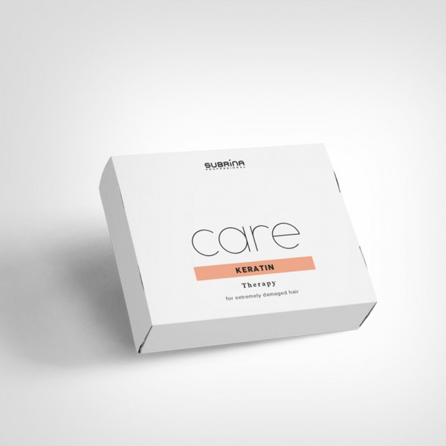 Subrina Professional Care Keratin Therapy kapi 6x10ml - Nega farbane kose