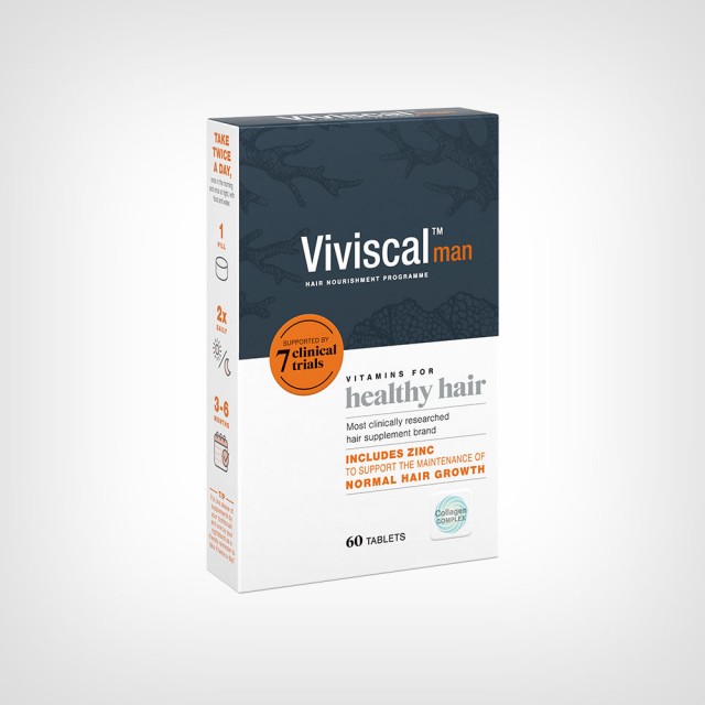 Viviscal Man tablete 60kom. - suplement za muškarce (Tablete za rast kose) - www.prodajakozmetike.com Viviscal Man tablete 60kom. - suplement za muškarce - Tablete za rast kose