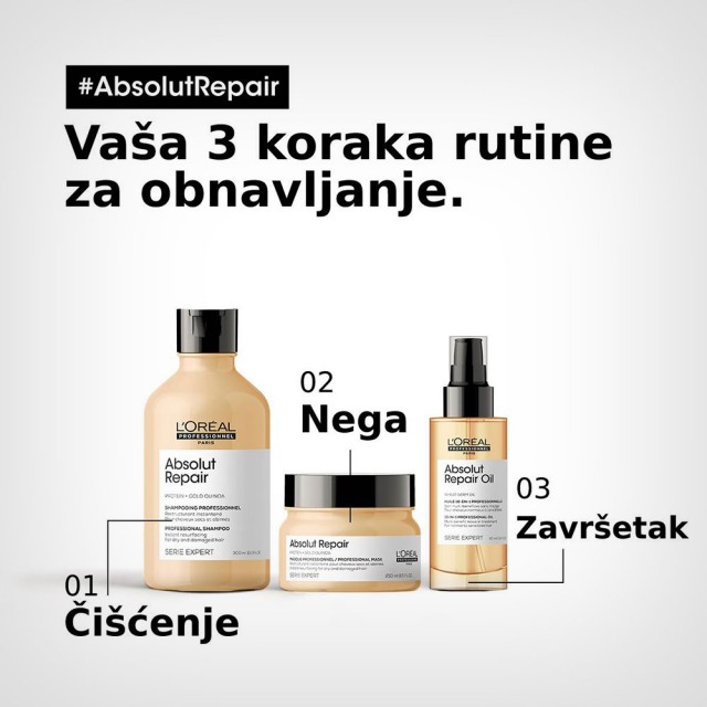 L`Oréal Professionnel SE Absolut Repair 10 u 1 ulje za kosu 90ml - Dan zaljubljenih