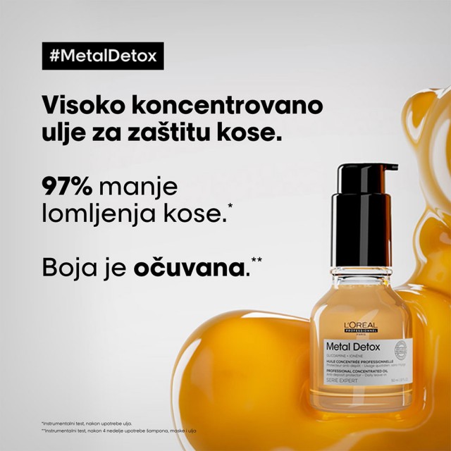 L`Oréal Professionnel SE Metal Detox oil – ulje za kosu 50ml - Ulja za kosu