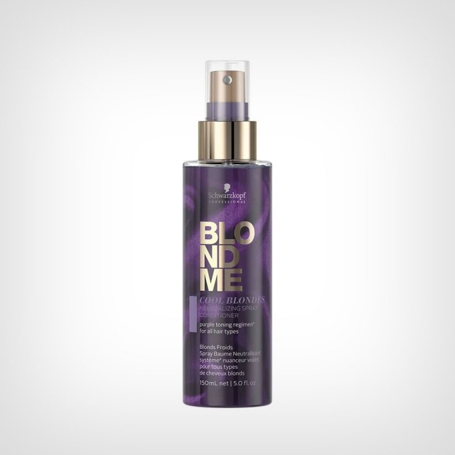 Schwarzkopf Professional BLONDME Cool Blondes Neutralizing regenerator u spreju 150ml - Sprej za kosu