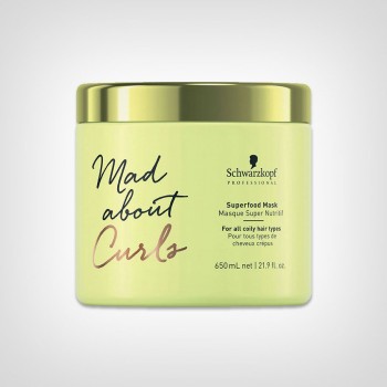 Schwarzkopf Professional Mad About Curls Superfood Mask 650ml 