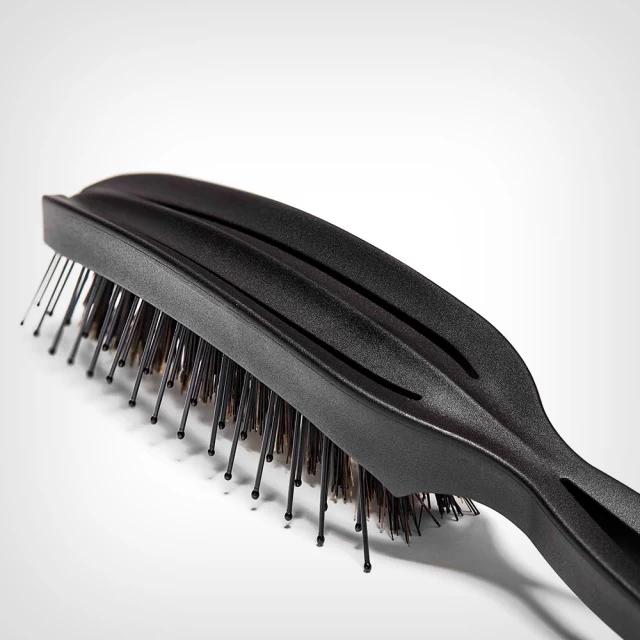 Acca Kappa Airy No. 3 Brush – 100  Boar Bristles – Bi-Level Soft Nylon Pins – Četka za sve tipove kose - Četke za kosu