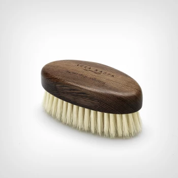 Acca Kappa Beard Brush Wenge Wood Soft Natural White Bristles – Četka za kratku, bradu koja tek raste i osetljivu kožu