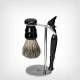 Acca Kappa Shaving Set With Stand – Vintage – “Mach 3” Razor – Set četka za brijanje od dlake jazavca i brijač “Mach 3” - Proizvodi za bradu i brkove