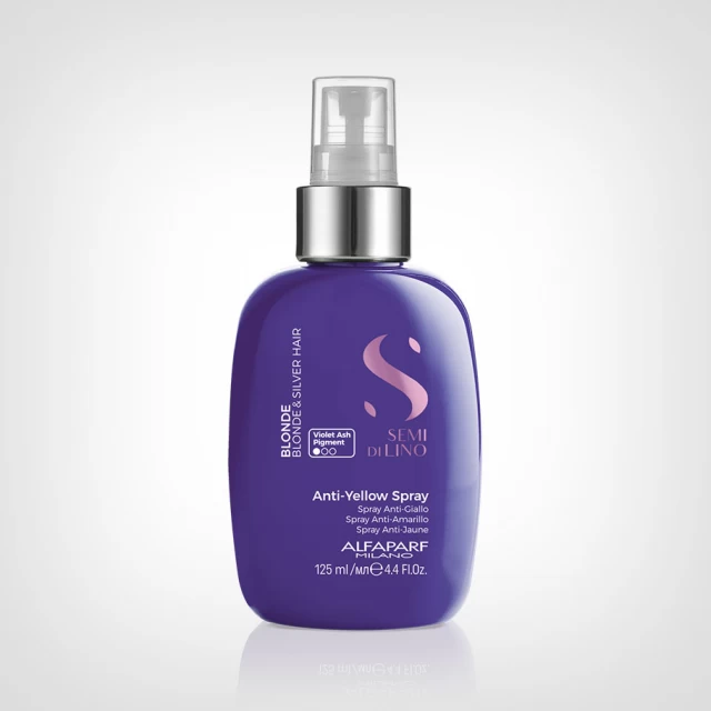 Alfaparf Semi Di Lino Blonde Anti-Yellow Leave In sprej 125ml - Black Friday akcija