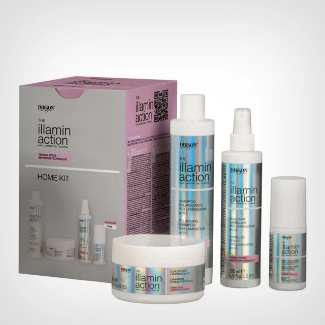 Dikson illaminaction Mini Kit - Kućni set za tretman oporavka (laminaciju) - Nega farbane kose
