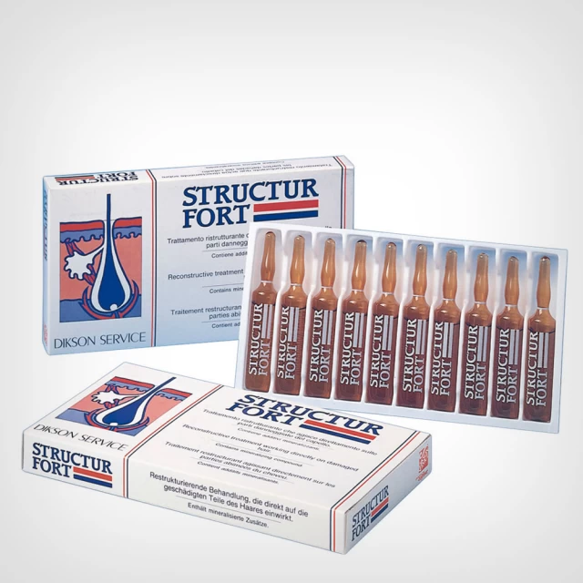 Dikson Structur Fort ampule za beživotnu i oštećenu kosu (10x12ml) - BELLISSIMA OUTLET