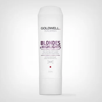 Goldwell Dualsenses Blondes & Highlights Anti-Yellow Conditioner - kondicioner za farbanu i blajhanu kosu 200ml