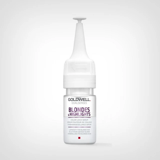 Goldwell Dualsenses Blondes & Highlights Anti-Yellow Intensive Conditioning Serum 18ml - serum za plavu i blajhanu kosu - Nega farbane kose