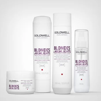 Goldwell Dualsenses Blondes & Highlights Anti-Yellow 60Sec Treatment - maska za plavu i blajhanu kosu 200ml