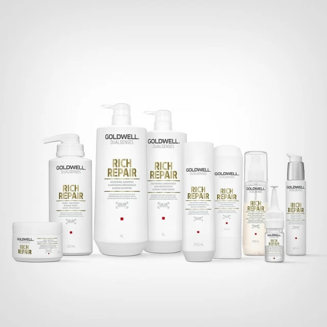 Goldwell Dualsenses Rich Repair Restoring Serum Spray - serum u spreju za suvu i oštećenu kosu 150ml - Nega farbane kose
