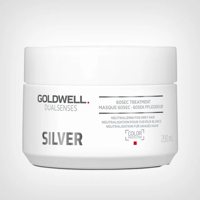 Goldwell Dualsenses Silver 60s Treatment – maska za sedu i hladno plavu kosu 200ml - Nega farbane kose