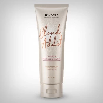 INDOLA Exclusively Professional Blond Addict Pink Rose šampon 250ml