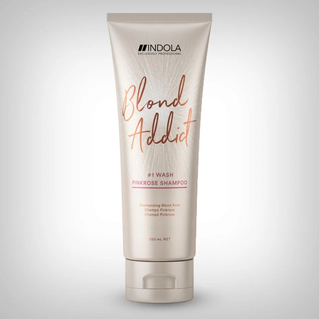 INDOLA Exclusively Professional Blond Addict Pink Rose šampon 250ml - Nega farbane kose