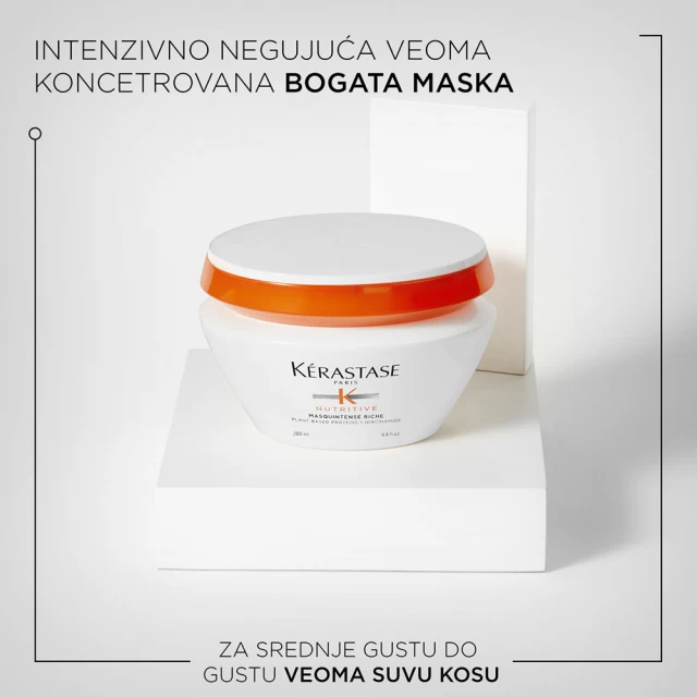 Kérastase Nutritive MASQUINTENSE RICHE - maska za gustu kosu 200ml - Dostava-kat