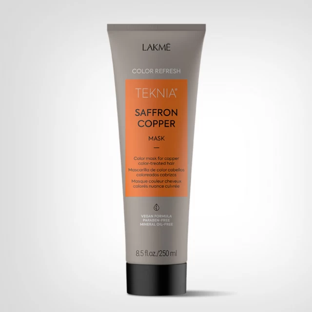 Lakmé TEKNIA Refresh Saffron Copper tretman 250ml - Nega farbane kose