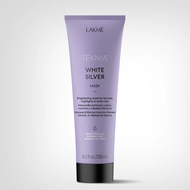 Lakmé TEKNIA White Silver maska - Nega farbane kose