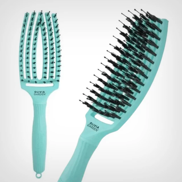 Olivia Garden Finger Combo četka za kosu Medium Color - Četke za kosu