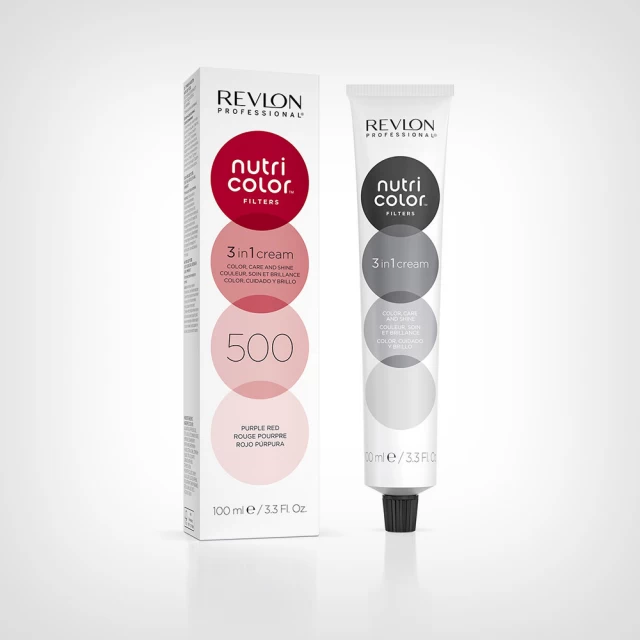 Revlon Nutri color creme Fashion Filters 500 Purpurno crvena 100ml - Akcijska ponuda meseca