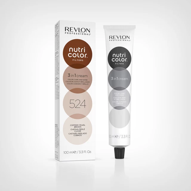Revlon Nutri color creme Toning Filters 524 Coppery pearl brown 100ml - Akcijska ponuda meseca