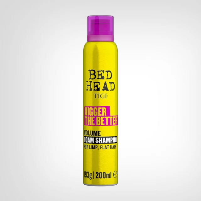 Tigi Bed Head Bigger The Better šampon u peni za volumen 200ml - Tanka i svilena kosa