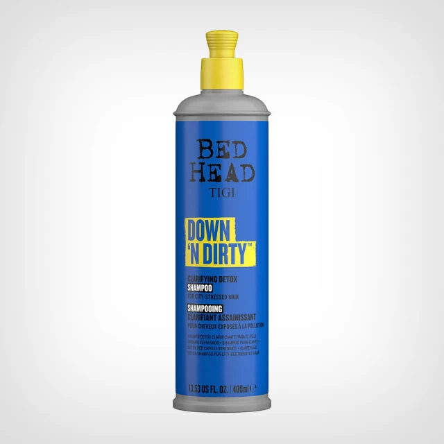 TIGI Bed Head DOWN N DIRTY Detoks šampon za kosu 400ml - Perut, Gubitak kose i Masnoća