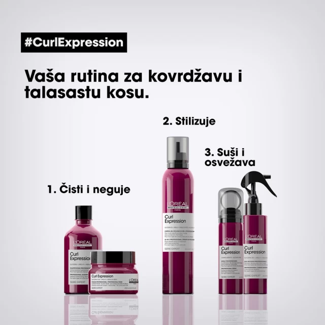 L`Oréal Professionnel SE Curl Expression Anti-Buildup - šampon za kovrdžavu kosu 300ml - Dan zaljubljenih